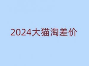 2024版大猫淘差价课程，新手也能学的无货源电商课程-揽颜居工坊