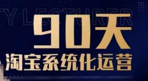 90天淘宝系统化运营,从入门到精通-揽颜居工坊
