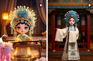 利用AI制做Q版古风娃娃视频，只需三步新手也能做出流量好到爆(附教程+提示...-揽颜居工坊