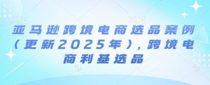 亚马逊跨境电商选品案例(更新2025年3月)，跨境电商利基选品-揽颜居工坊