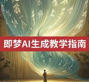 2025即梦ai生成视频教程,一学就会国内免费文字生成视频图片生成视频-揽颜居工坊