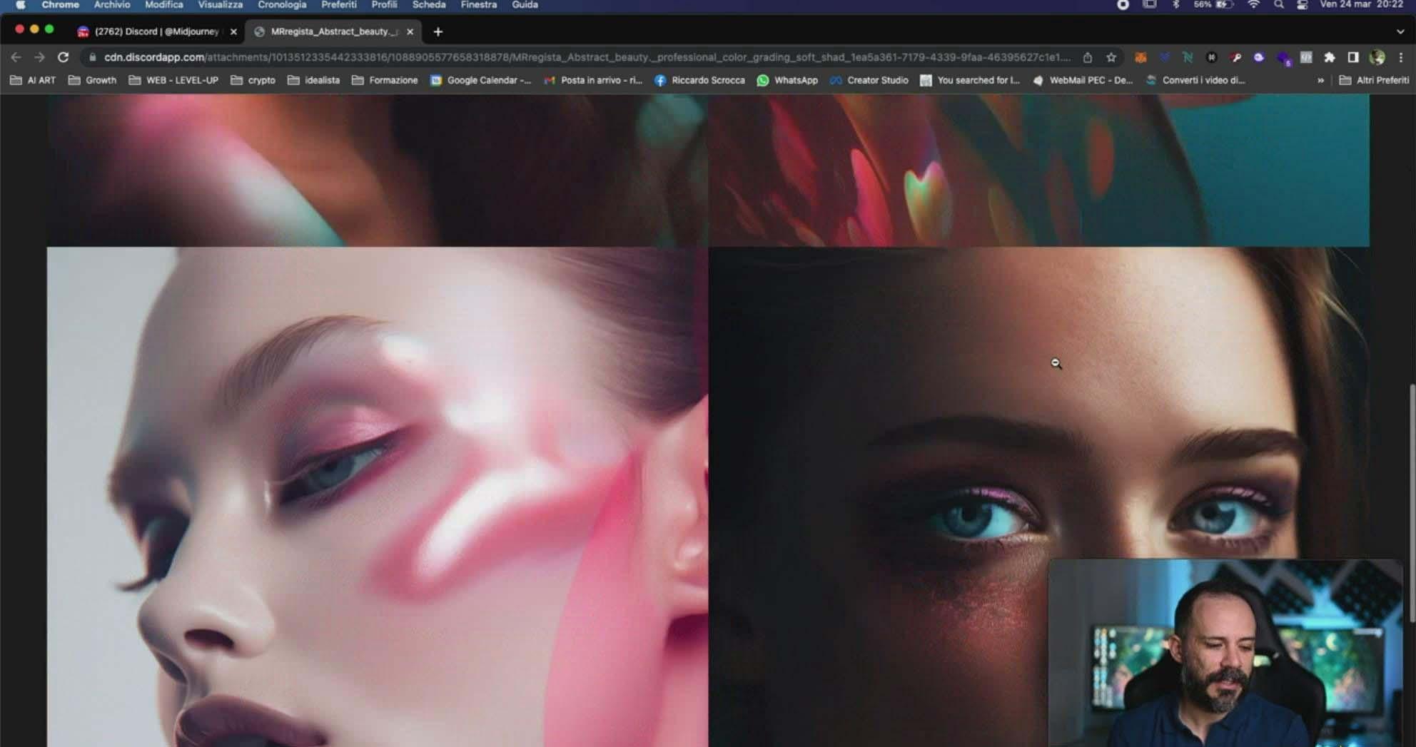 图片[5]-Midjourney AI人工智能创建和销售令人惊叹的海报教程-10节课-中英字幕-揽颜居工坊