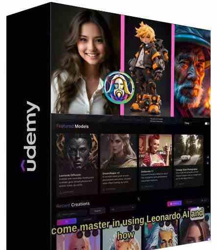 图片[2]-比Midjourney更好的Leonardo AI绘画图像大师班教程-16讲-中英字幕-揽颜居工坊