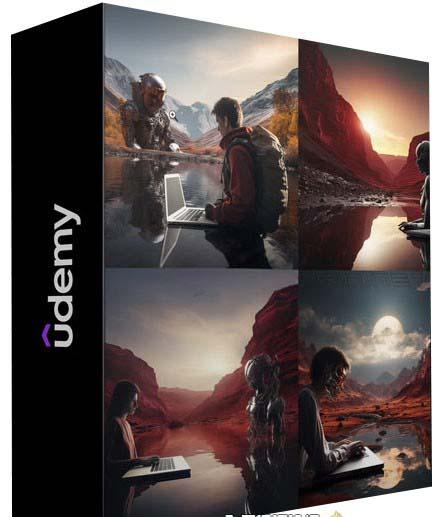 ChatGPT4 和 MidJourney AI 绘画聊天革命性指南教程-33节视频课-中英字幕-揽颜居工坊