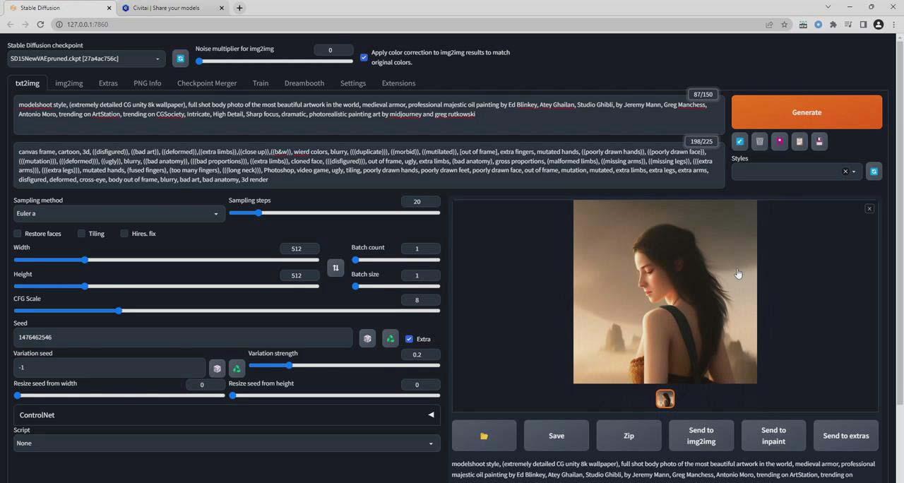 图片[2]-Stable Diffusion 大师班: 利用AI创建艺术图像及视频-31视频课-中英字幕-揽颜居工坊