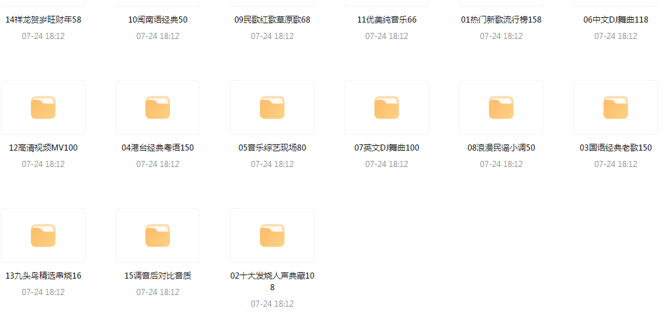 【无损音乐分享】2024龙年车载音乐九头鸟贺岁专辑-揽颜居工坊