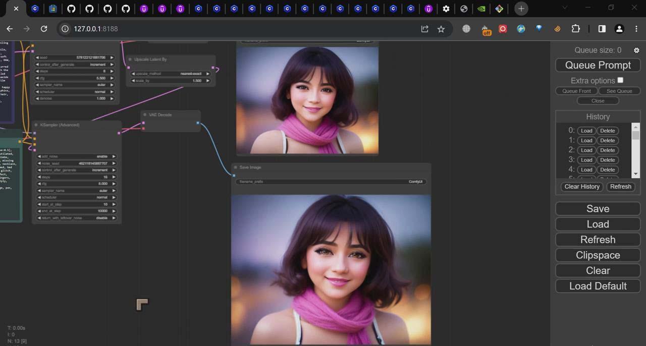 图片[2]-ComfyUI利用Stable Diffusion学习AI GUI工作流程教程-中英字幕-揽颜居工坊