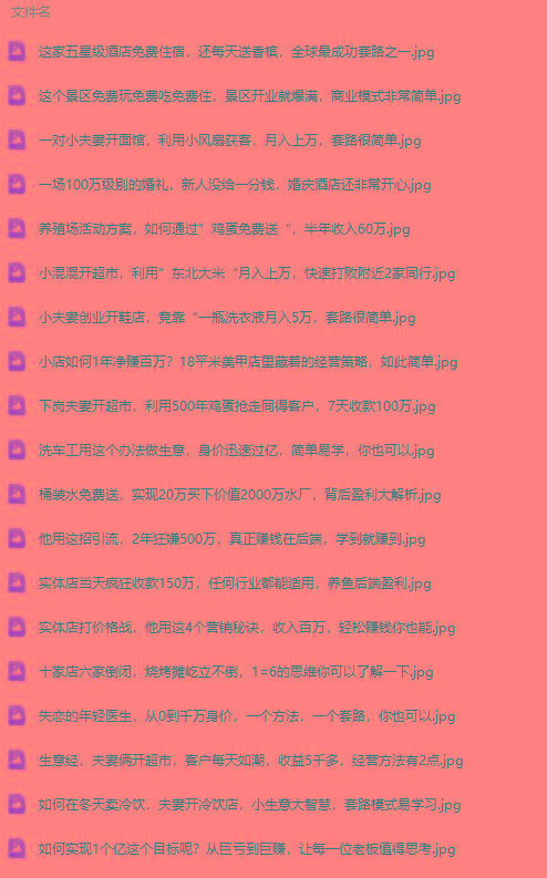 图片[2]-(9607期)真实有效391套商业模式，年入几十到几百万案例解析(电子书+视频+图文)-揽颜居工坊