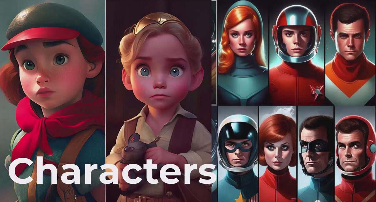 图片[3]-掌握 MidJourney V5 AI + ChatGPT创建一致的角色设计图像-22节课-中英字幕-揽颜居工坊