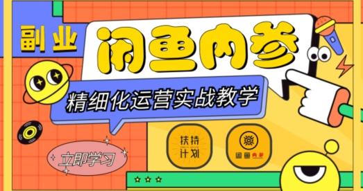 闲鱼精细化运营入门+高阶实战教学，从底层逻辑到轻松变现，多维度玩转闲鱼副业-揽颜居工坊