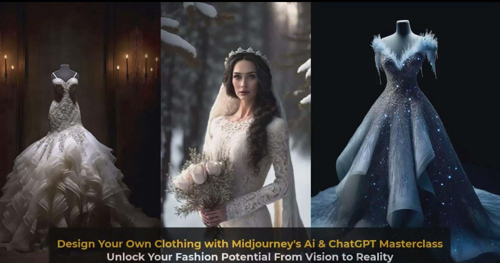 图片[7]-利用 Midjourneys Ai 人工智能设计自己的服装AI大师班-10节课-中英字幕-揽颜居工坊