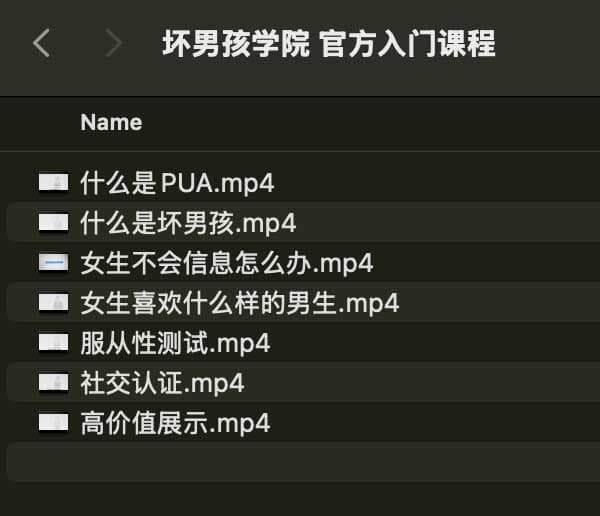 坏男孩学院 官方入门课程-揽颜居工坊