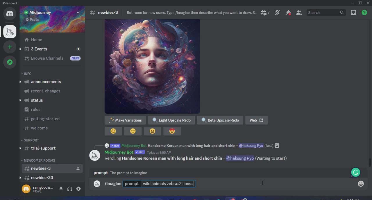 (9643期)Midjourney AI人工智能艺术图片从入门到高级创作教程-34节课-中英字幕-揽颜居工坊