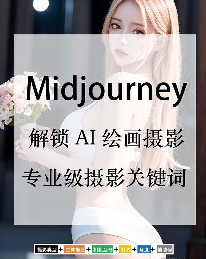 Midjourney关键词-解锁AI绘画专业级人工智能摄影关键词表-揽颜居工坊