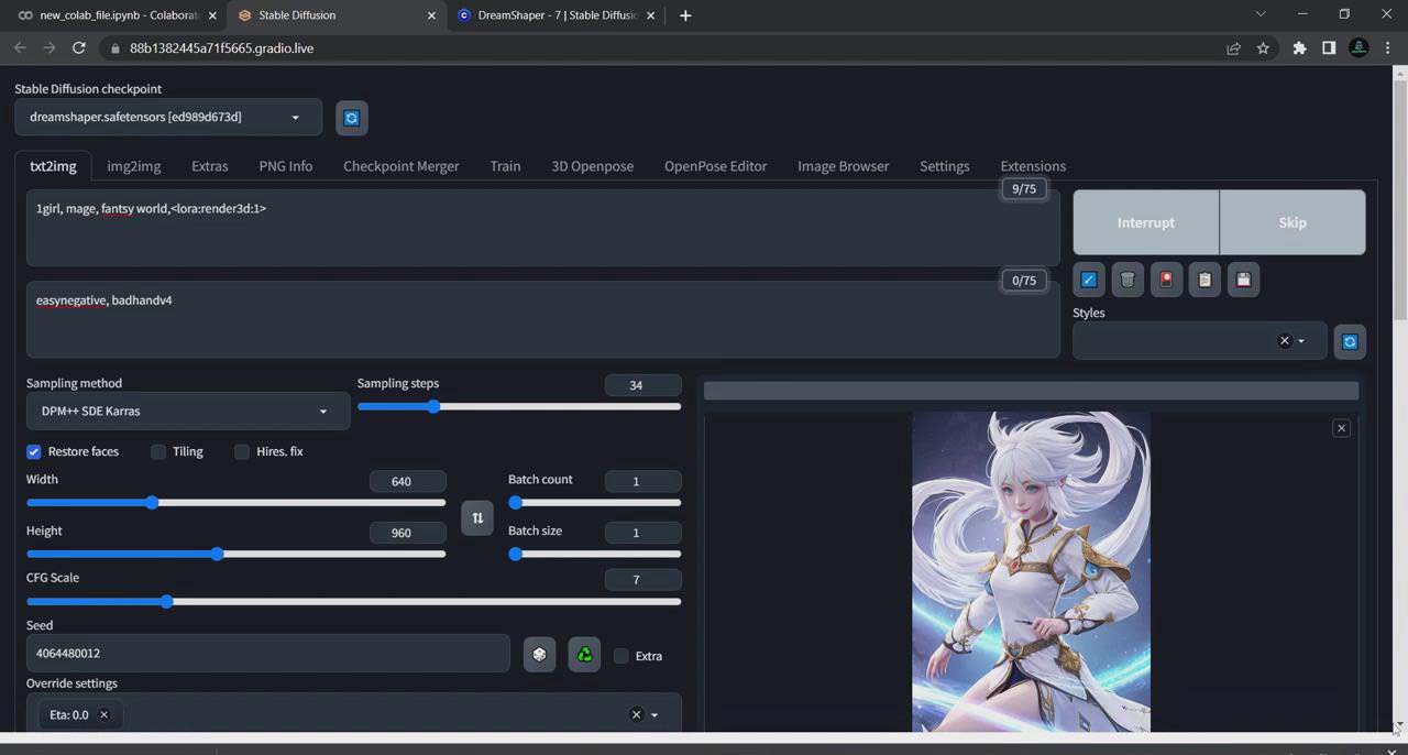 图片[3]-利用Stable Diffusion创建动漫艺术图像使用AI绘画赚钱-中英字幕-揽颜居工坊