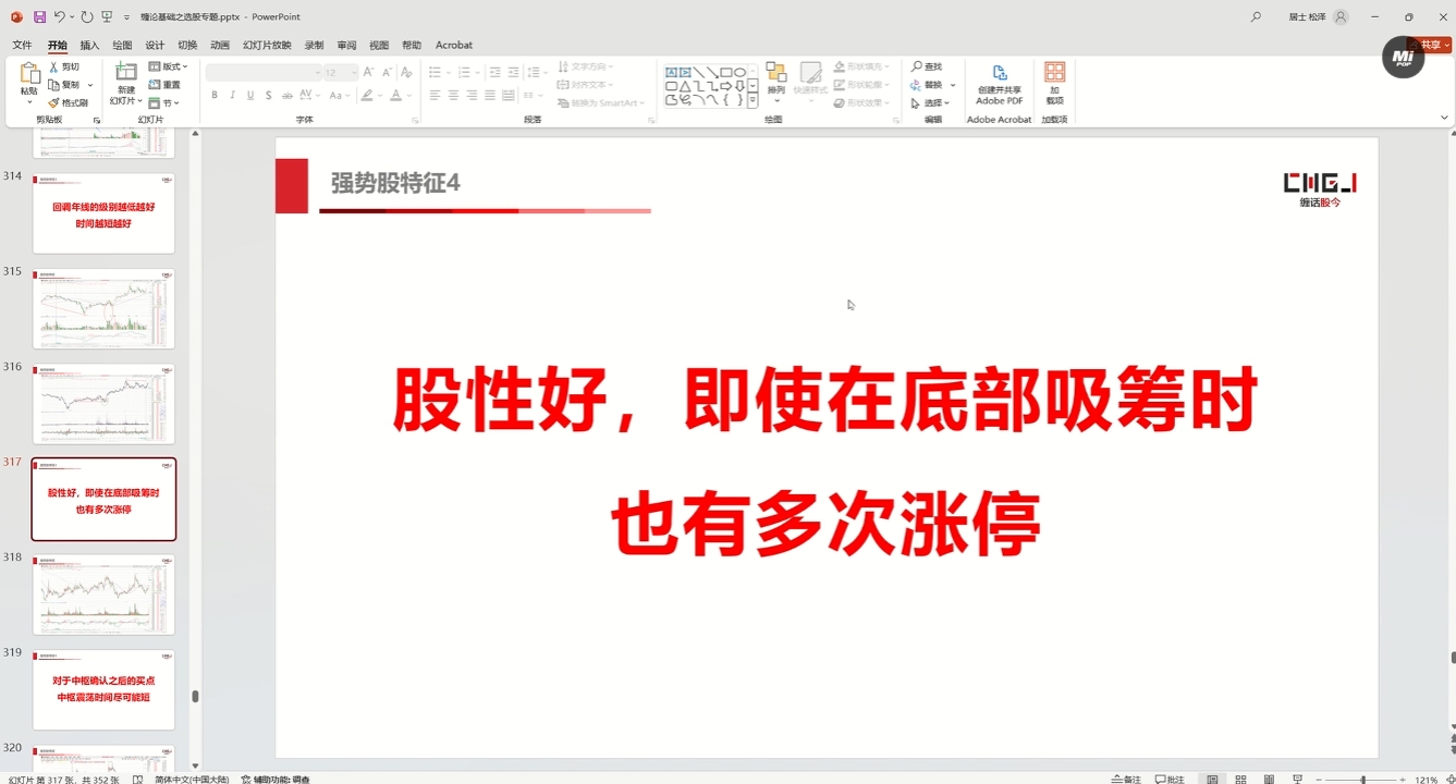 缠话股今·缠论基础之选股专题-揽颜居工坊