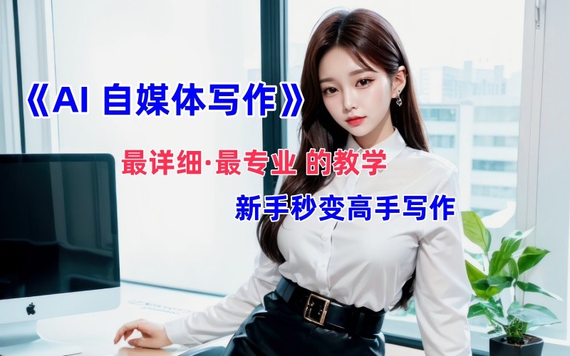 全网最全最细最专业的“AI自媒体写作”教学,新手小白秒变写作高手!-揽颜居工坊
