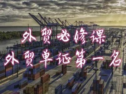 外贸必修课-外贸单证第一名-共勤外贸教程-揽颜居工坊