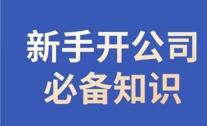 新手开公司必备知识，小辉陪你开公司，合规经营少踩坑-揽颜居工坊