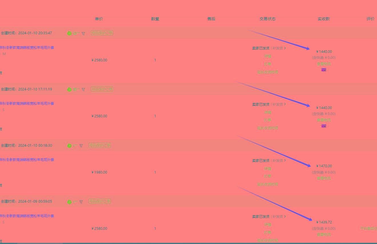(8608期)【淘宝小众赛道】高利润女装：1单必赚1000元，超暴力可矩阵-揽颜居工坊