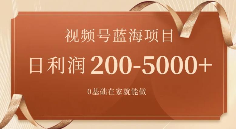 外边收费699视频号项目，最新玩法，简单好操作，一人可做，日四位数-揽颜居工坊