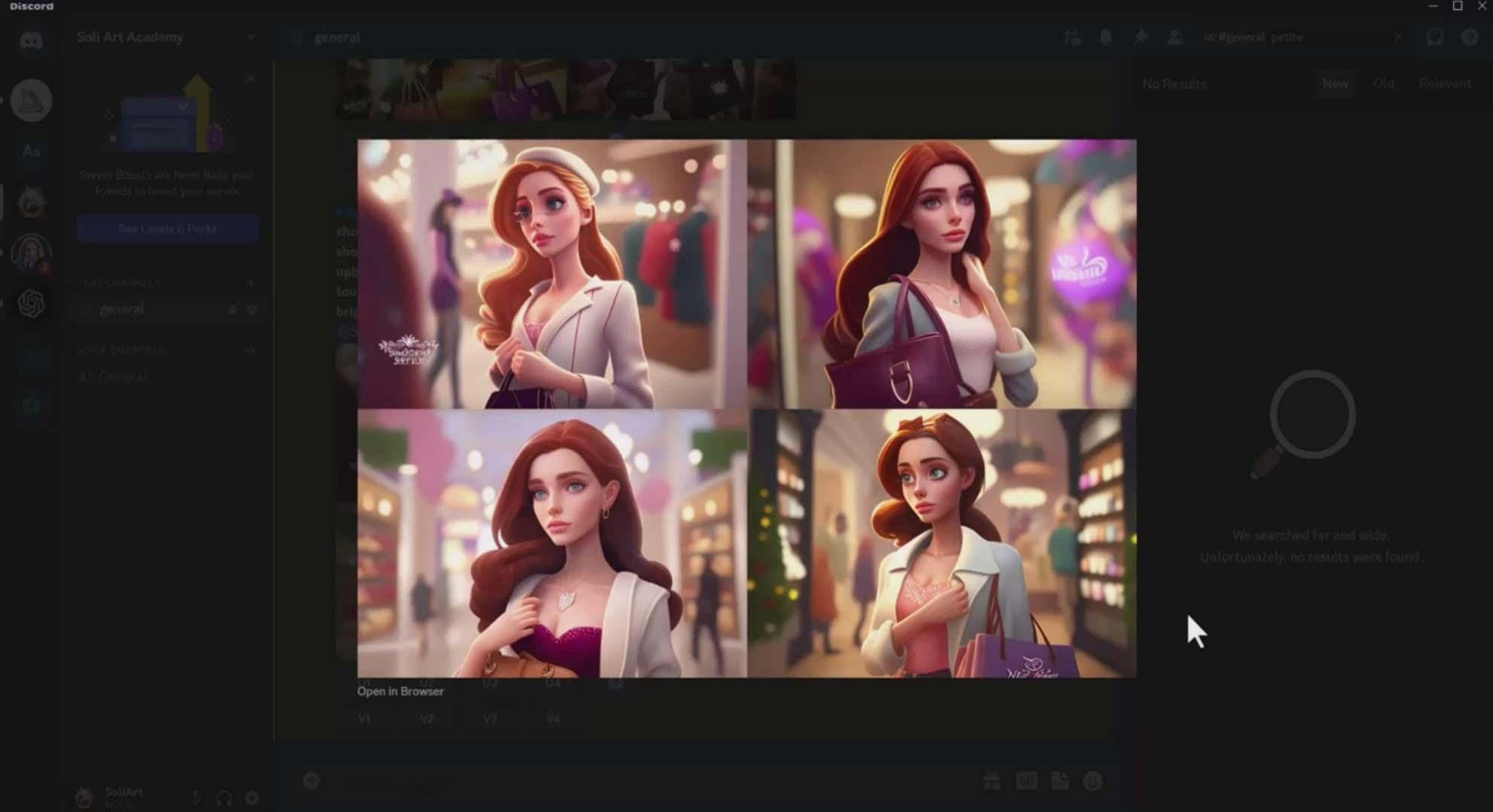 图片[8]-掌握 MidJourney V5 AI + ChatGPT创建一致的角色设计图像-22节课-中英字幕-揽颜居工坊