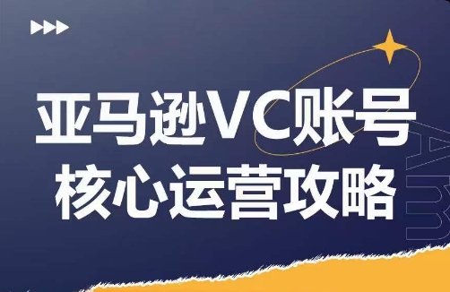 亚马逊VC账号核心玩法解析,实战经验拆解产品模块运营技巧,提升店铺GMV,有效提升运营利润-揽颜居工坊